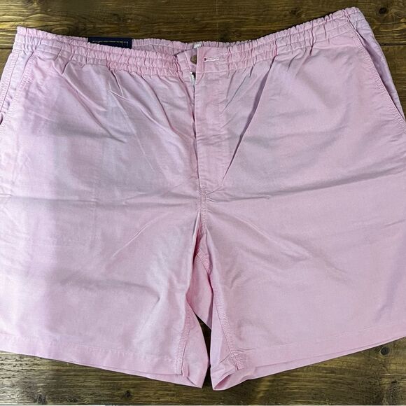 Polo by Ralph Lauren Pink Flat Front Summer Shorts Size 3XB NEW - Picture 1 of 4